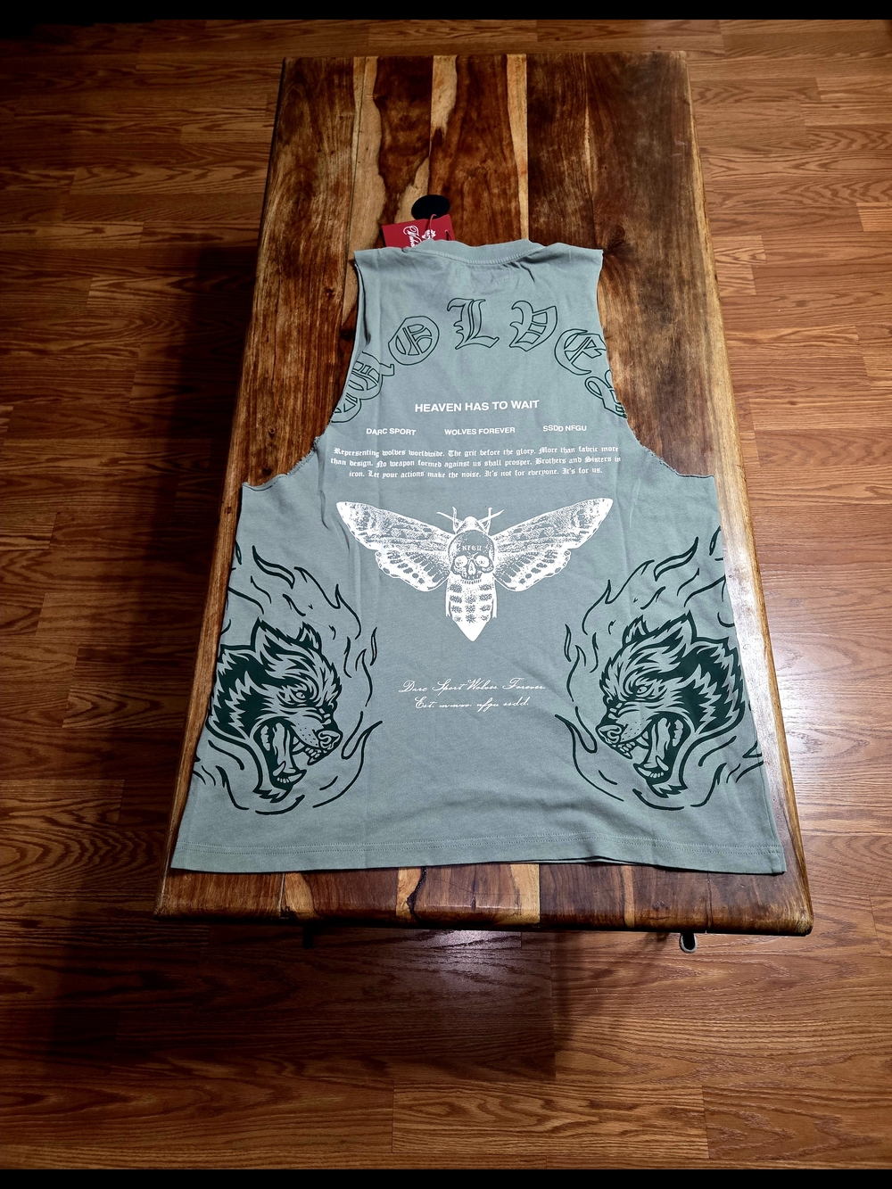 Darc Sport -RED TAG- Exclusive Men's Owen Green Sleeveless Tee